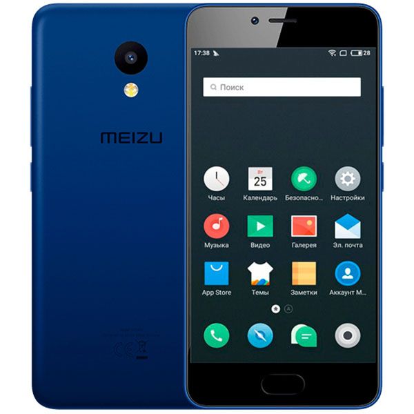 Смартфон Meizu M5с blue